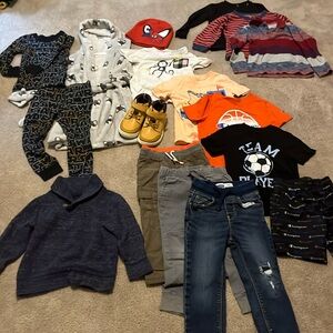 Huge 3T Boys’ Clothing Bundle for Fall / Winter